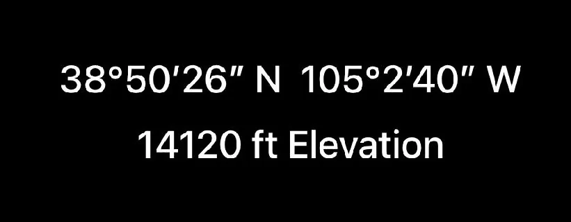 Ford Maverick Highest elevation your Maverick has climbed to? Pikes Peak elevation cropped
