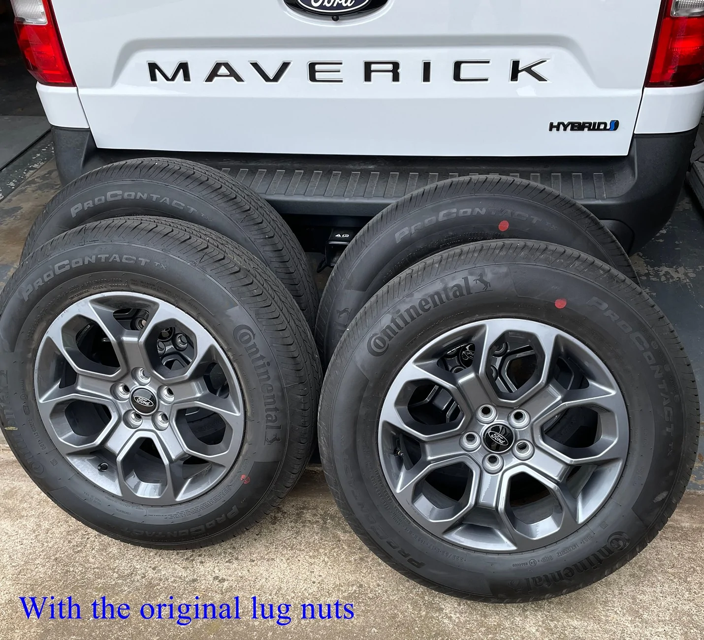 Ford Maverick Maverick XLT wheels and tires for sale Set of tires2