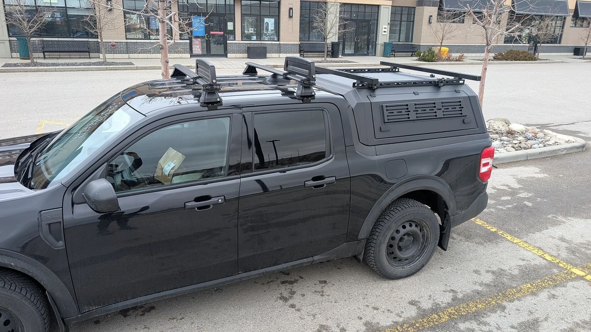 Ford Maverick Ladder Rack DIY setup installed on my 2025 Maverick PXL_20260412_235010839