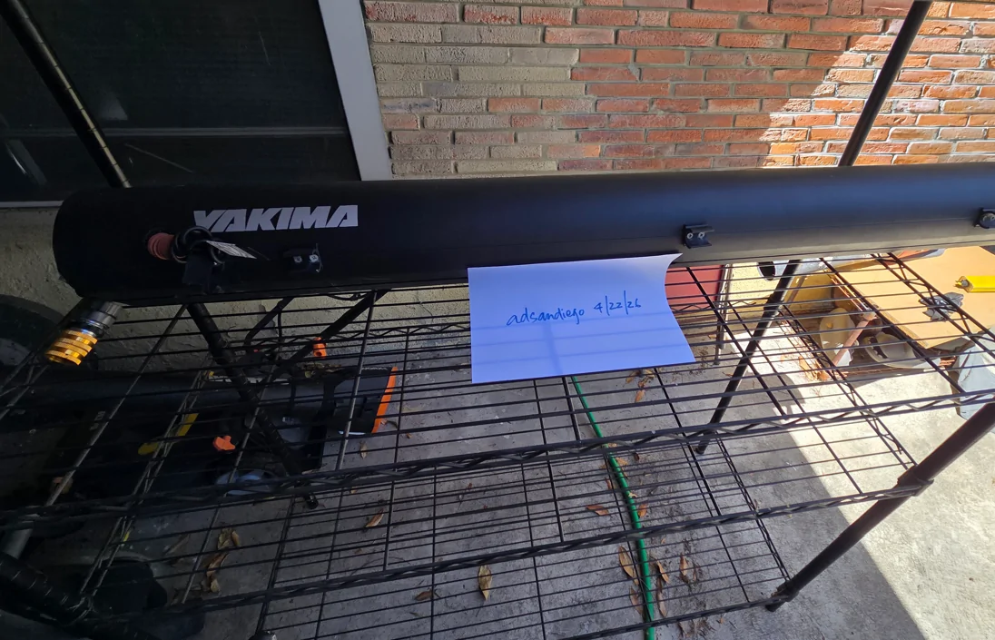 Ford Maverick YAKIMA 7-Gallons WATER TANK FOR SALE yakima1
