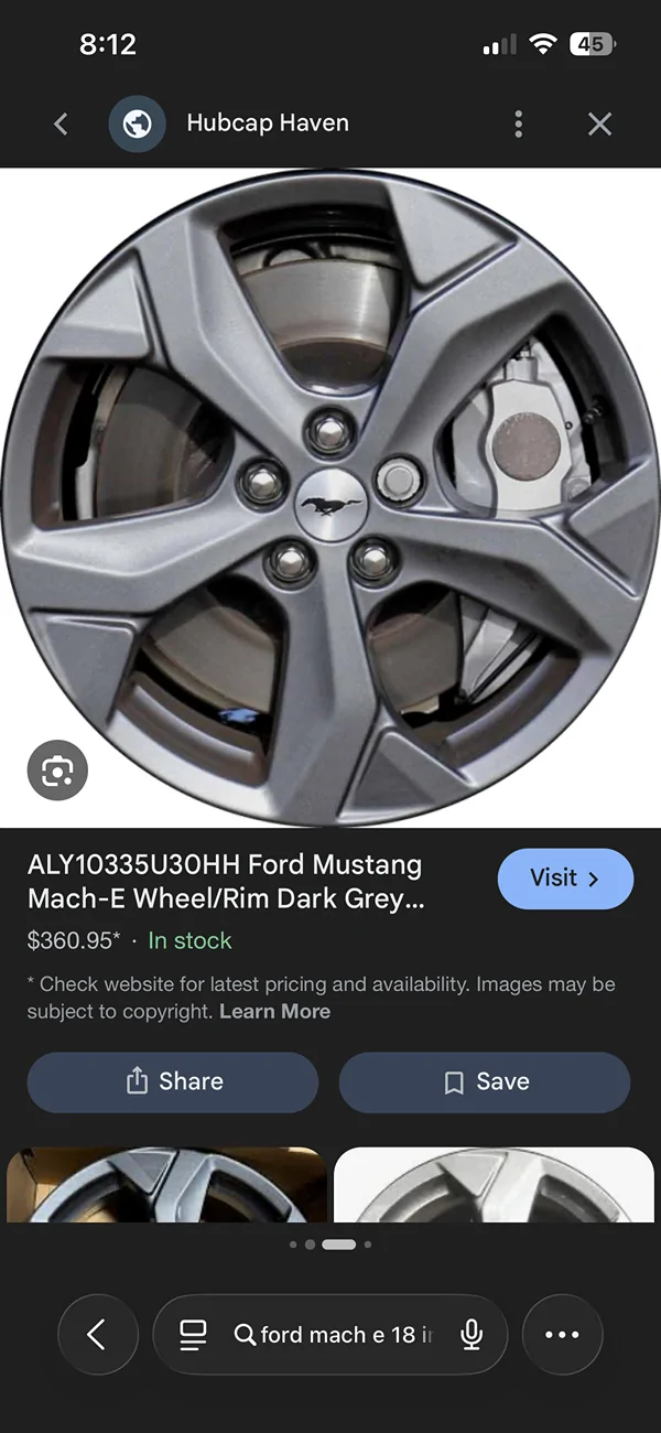 Ford Maverick Mach-E Brembo Upgrade with Part #'s IMG_1915