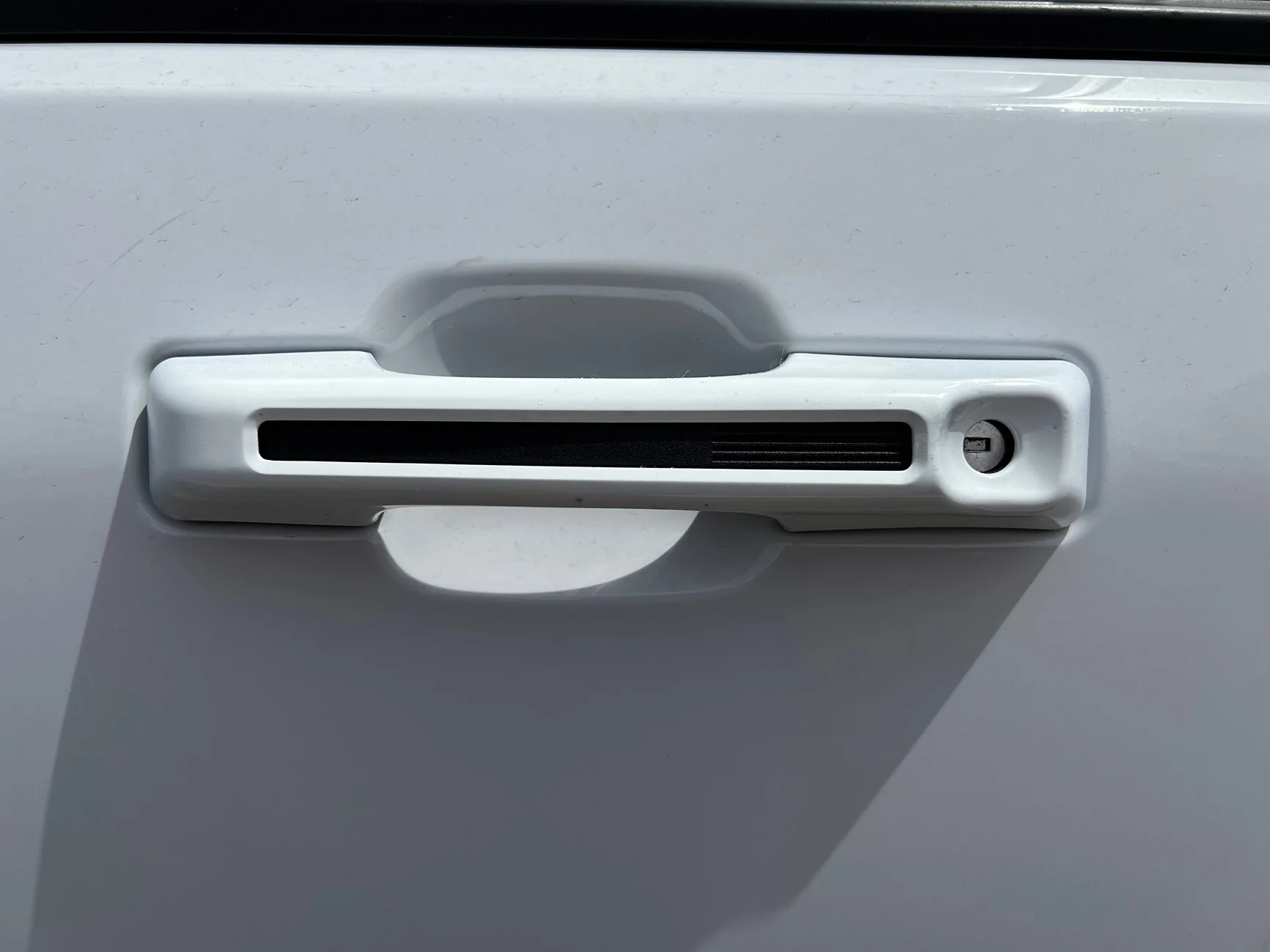 Ford Maverick My painted door handles IMG_0872