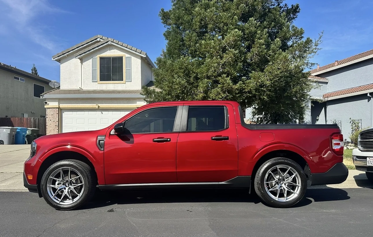 Ford Maverick 2 Inch Lift Kit Vs Stock IMG_7175
