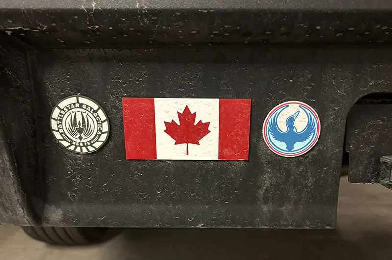 Ford Maverick Perfect spot for a CC plaque mavpla