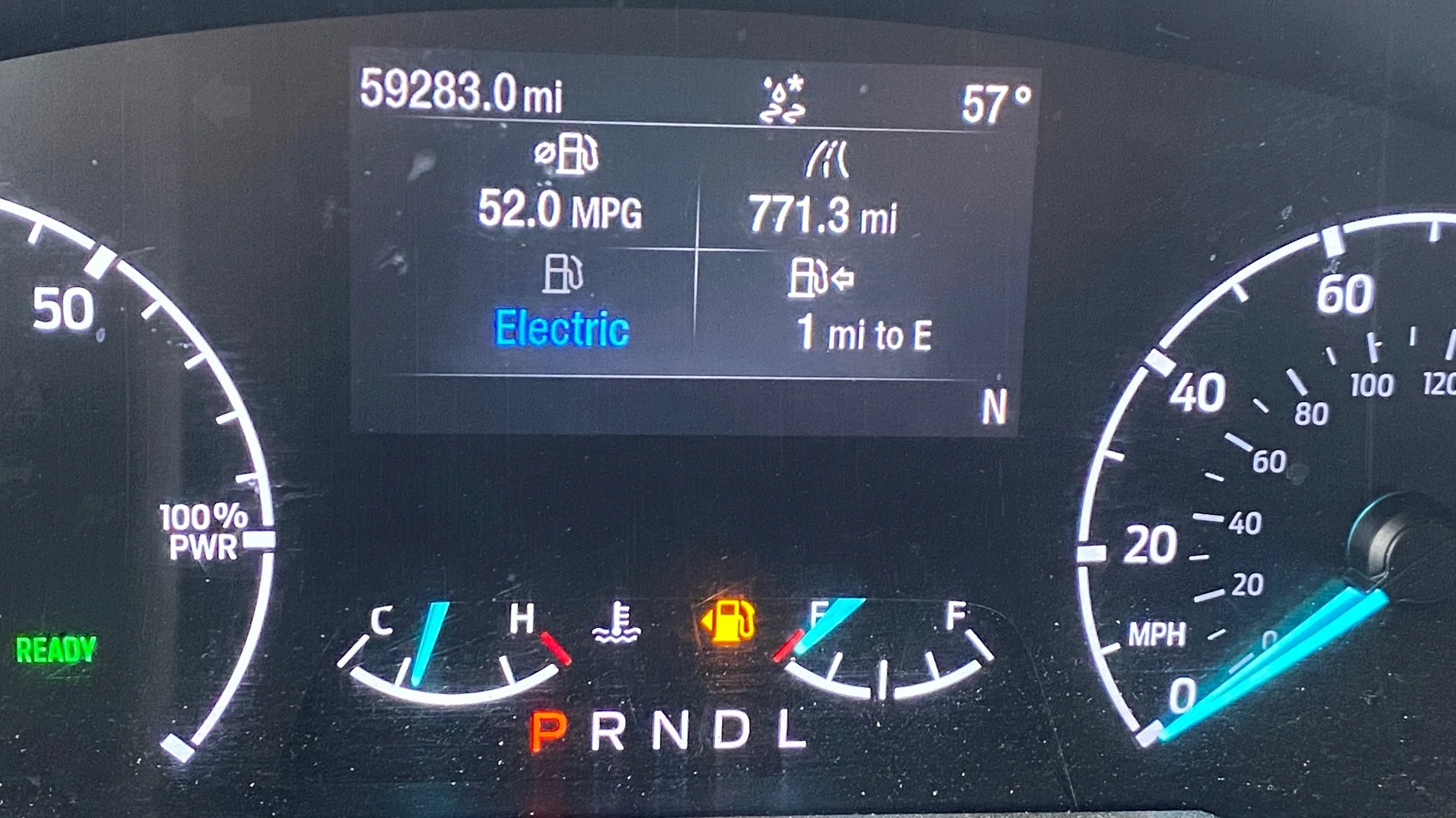 Ford Maverick Daily morning commute MPG IMG_7785