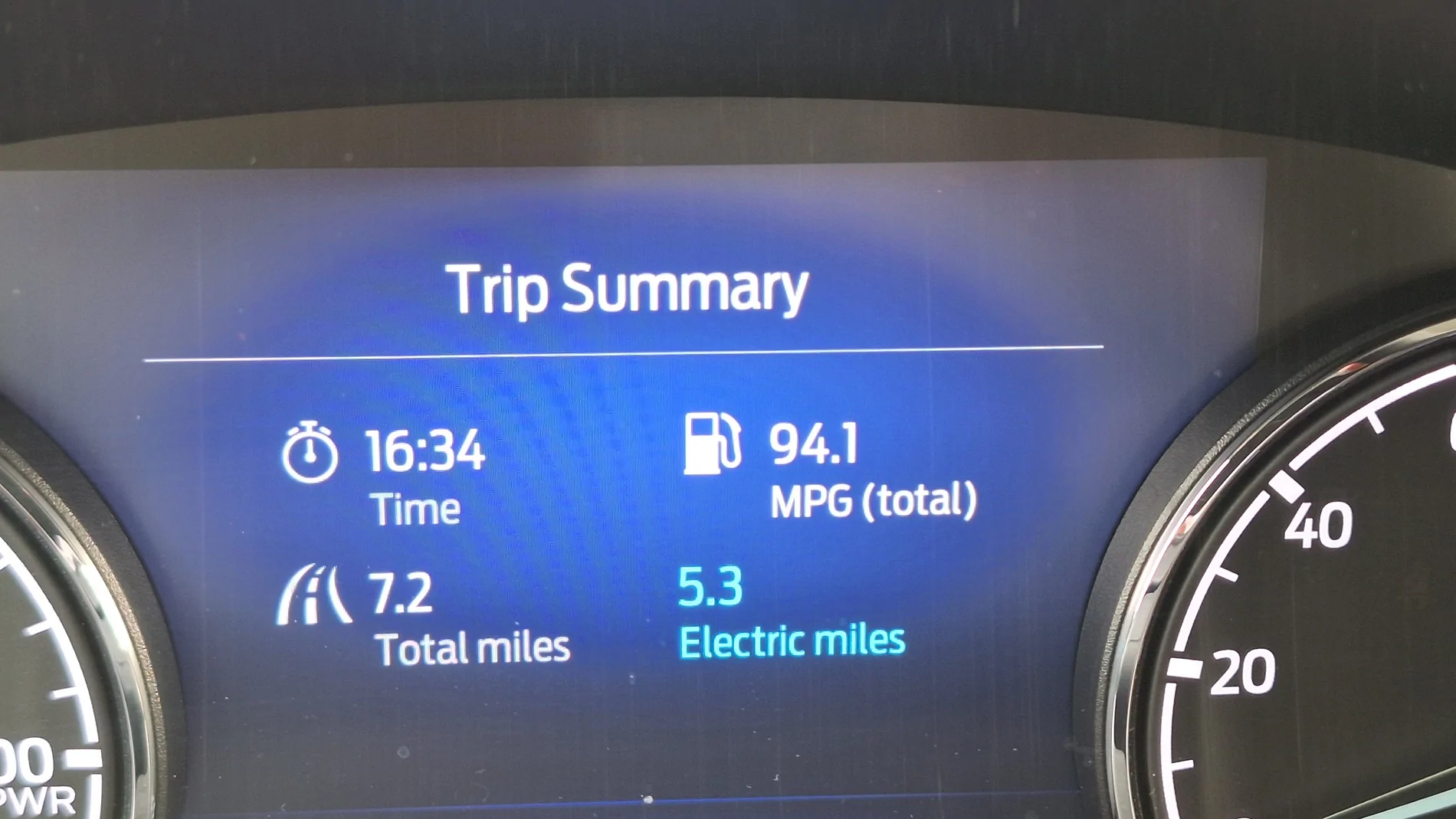 Ford Maverick Daily morning commute MPG 20251112_093610