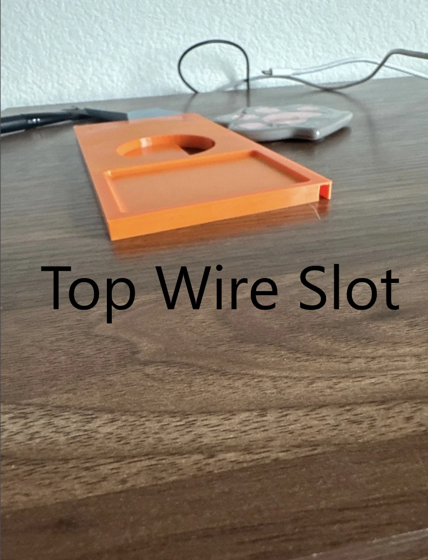 Ford Maverick Designed Custom MagSafe Charger Holder top wire slot