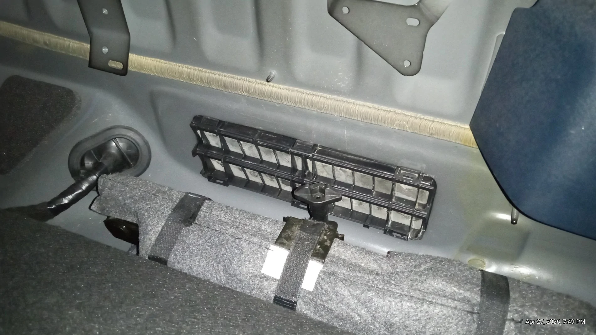Ford Maverick Mice in my Air Box cab vent