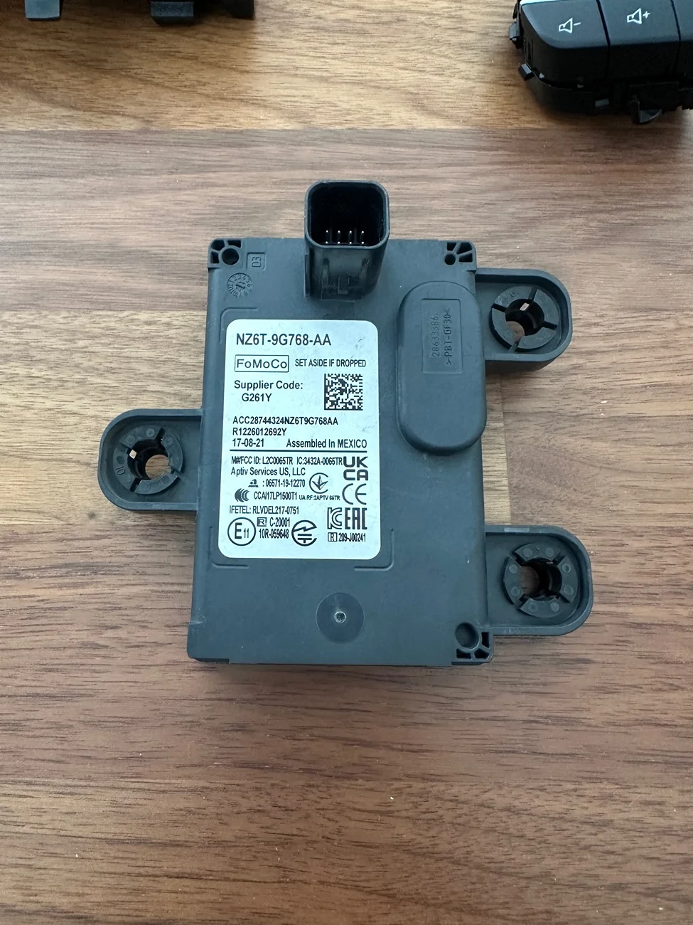 Ford Maverick Adaptive Cruise Control Sensor DIY package IMG_7615