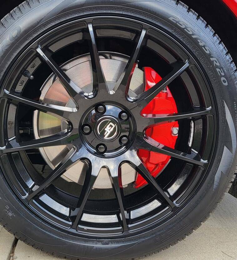 Ford Maverick Mach-E Brembo Upgrade with Part #'s 362mm Rotors with LJ9Z Calipers