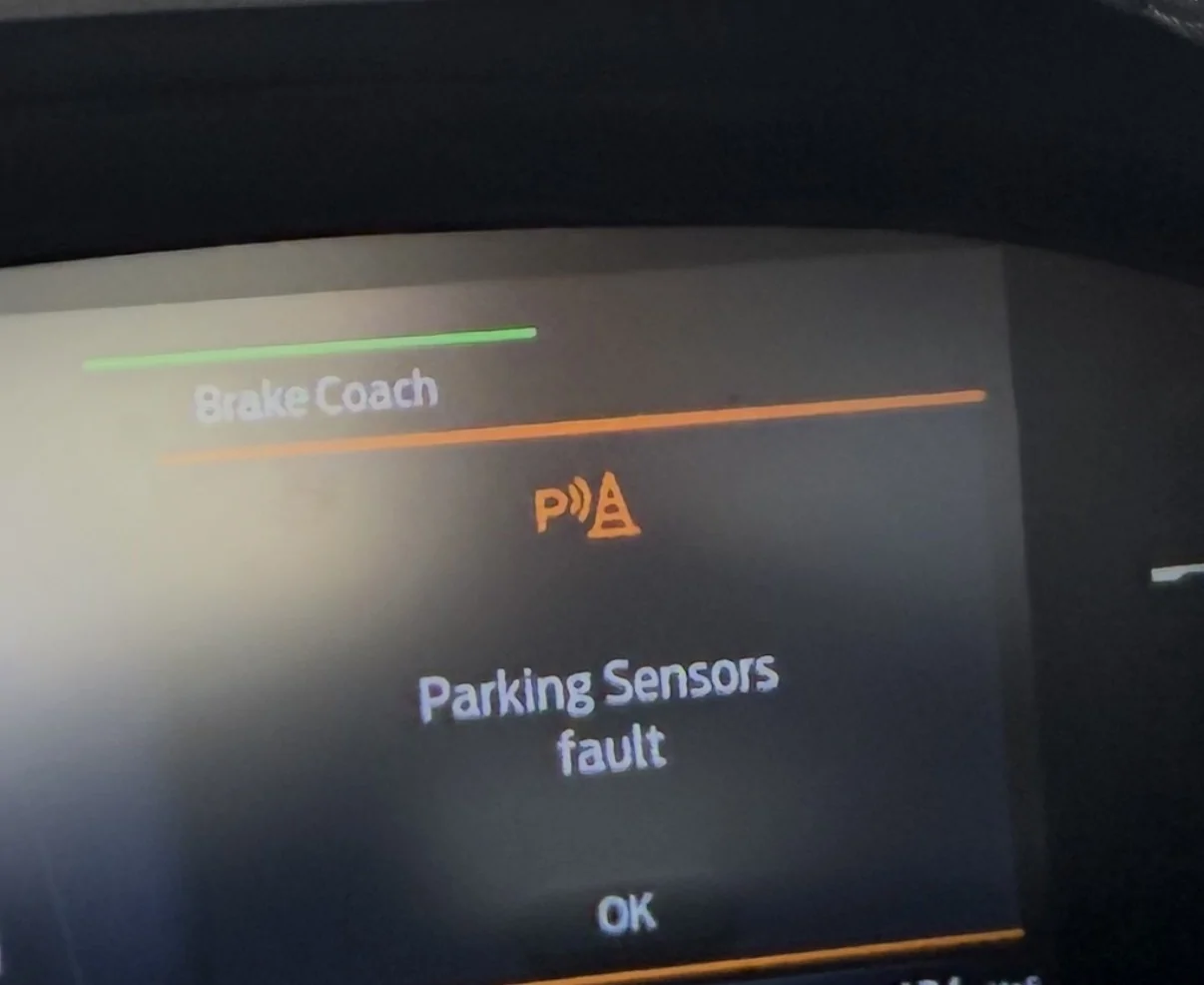 Ford Maverick Intermittent parking sensor fault IMG_0720