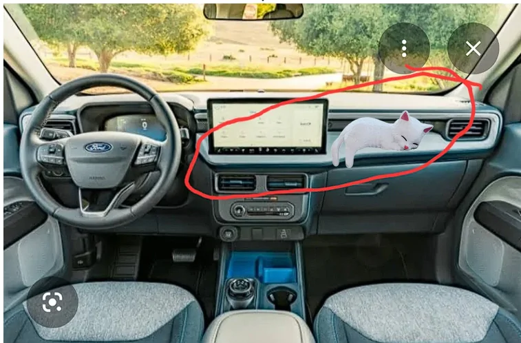 Ford Maverick Has anybody wrapped this area? Cat 2