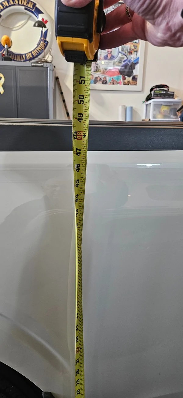 Ford Maverick Need side dimensions 20260506_094858