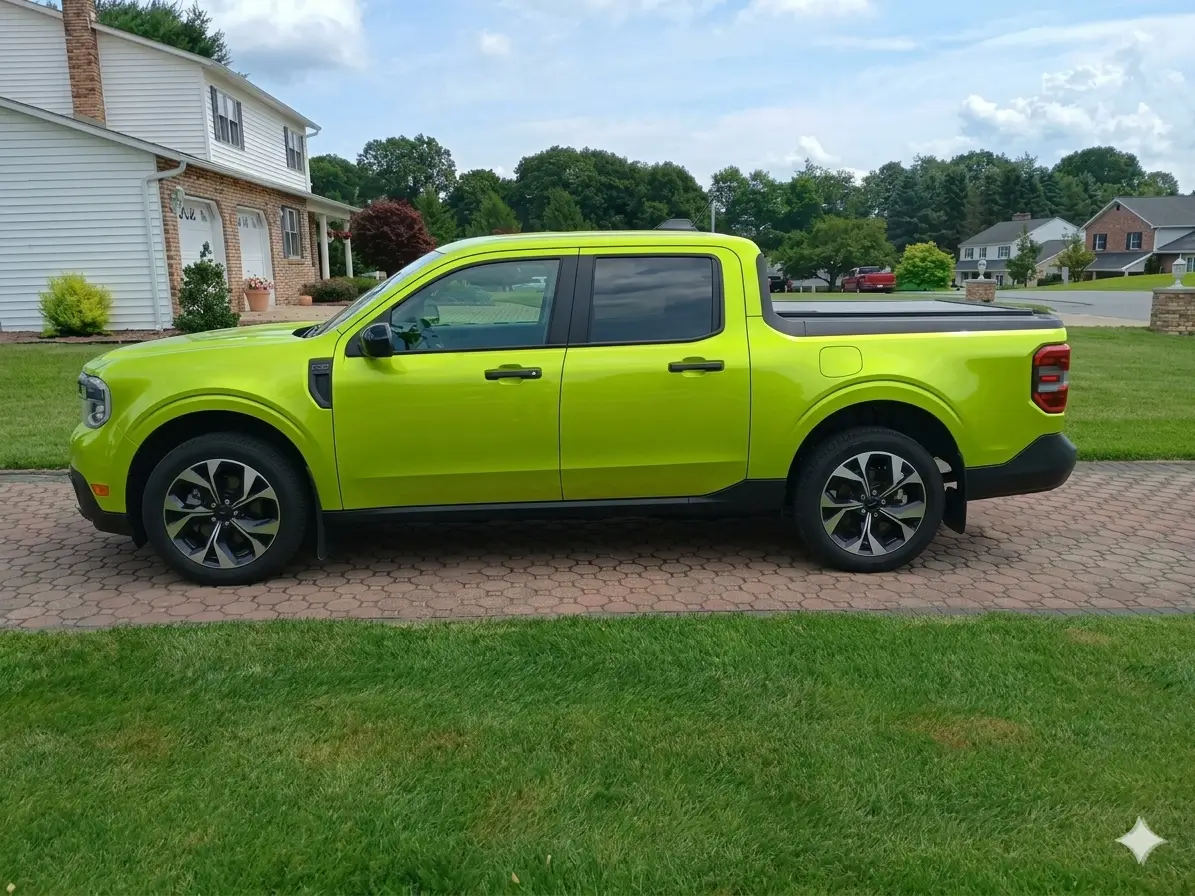 Ford Maverick Plum crazy Maverick? or Lime Light? lime light
