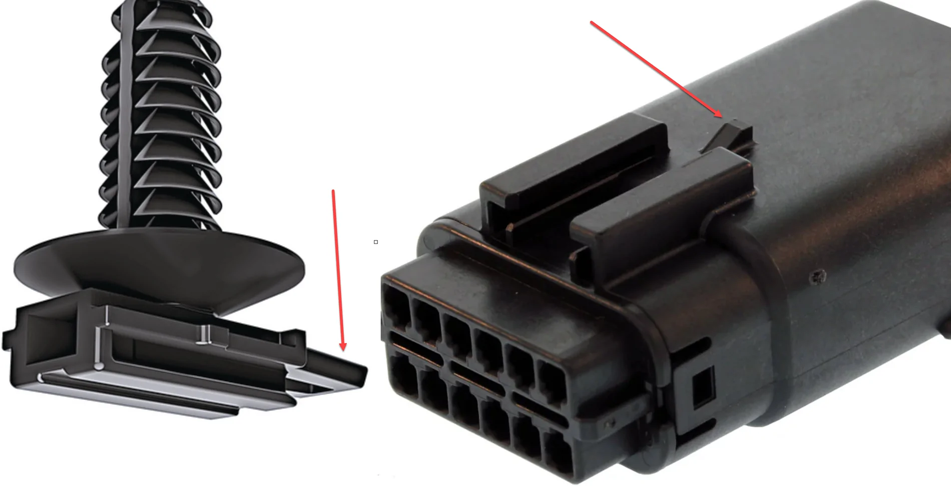 Ford Maverick electrical connector. 1778301308195-3i