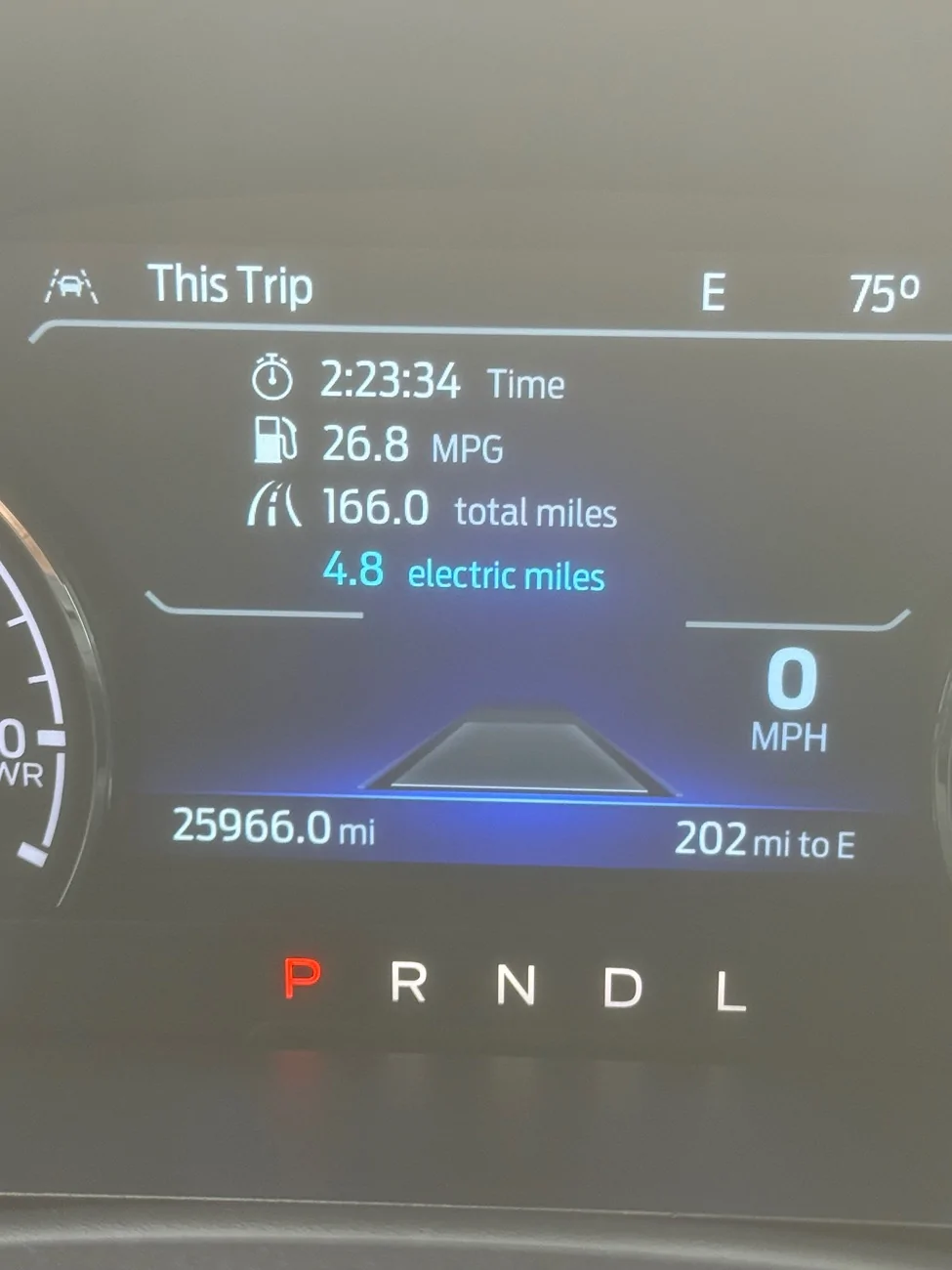 Ford Maverick Most of the time my hybrid works great, but….26.8 mpg is not good IMG_0518