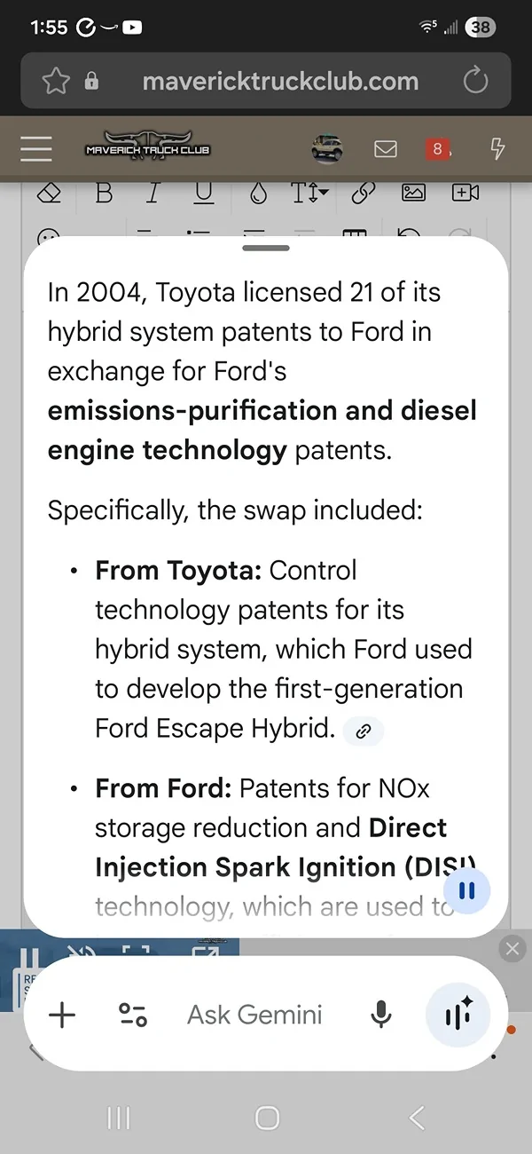 Ford Maverick How the Hybrid and CVT works Screenshot_20260509_135551_Googl