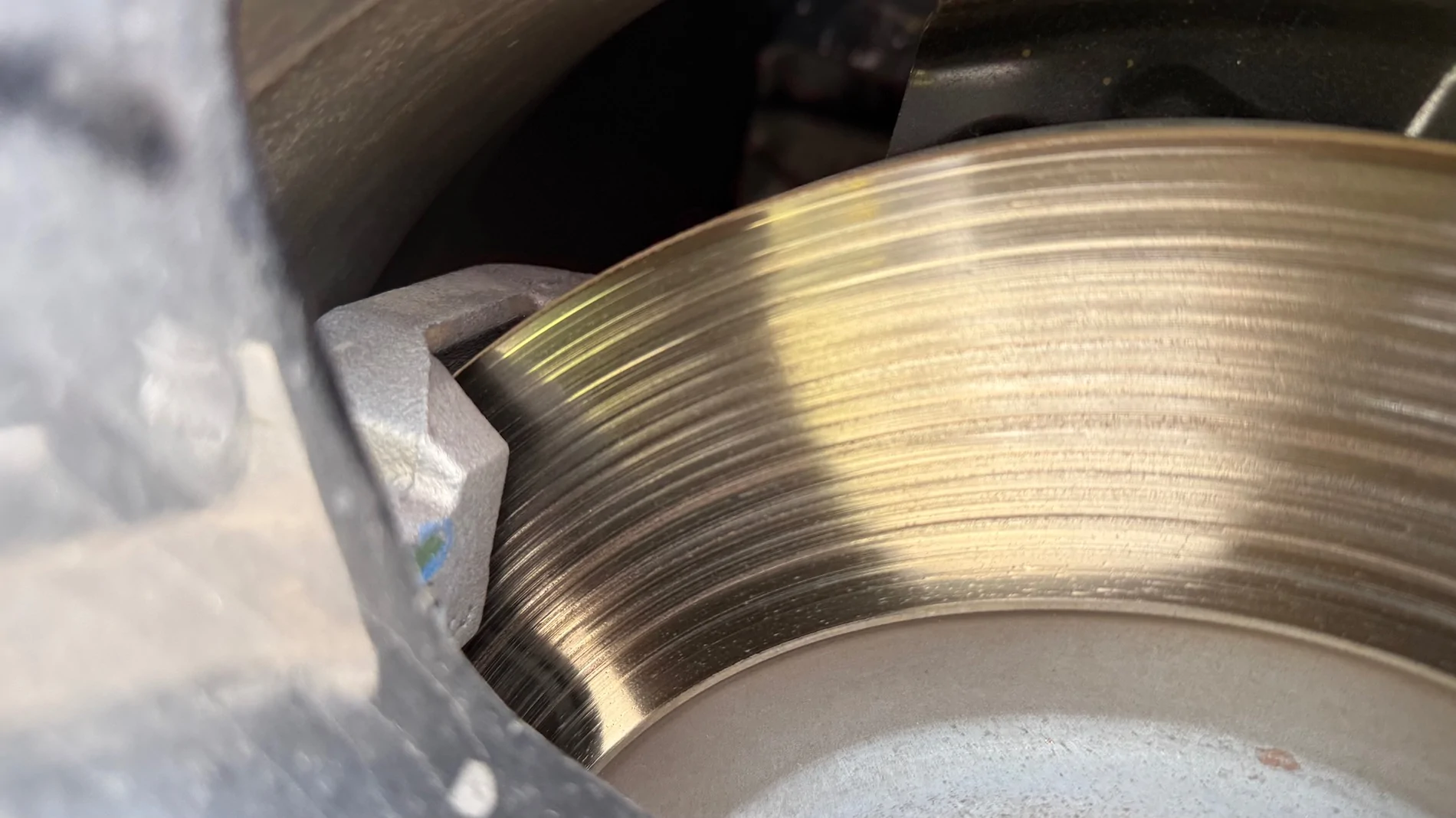 Ford Maverick Rotor on 2025 has visible lines IMG_8294