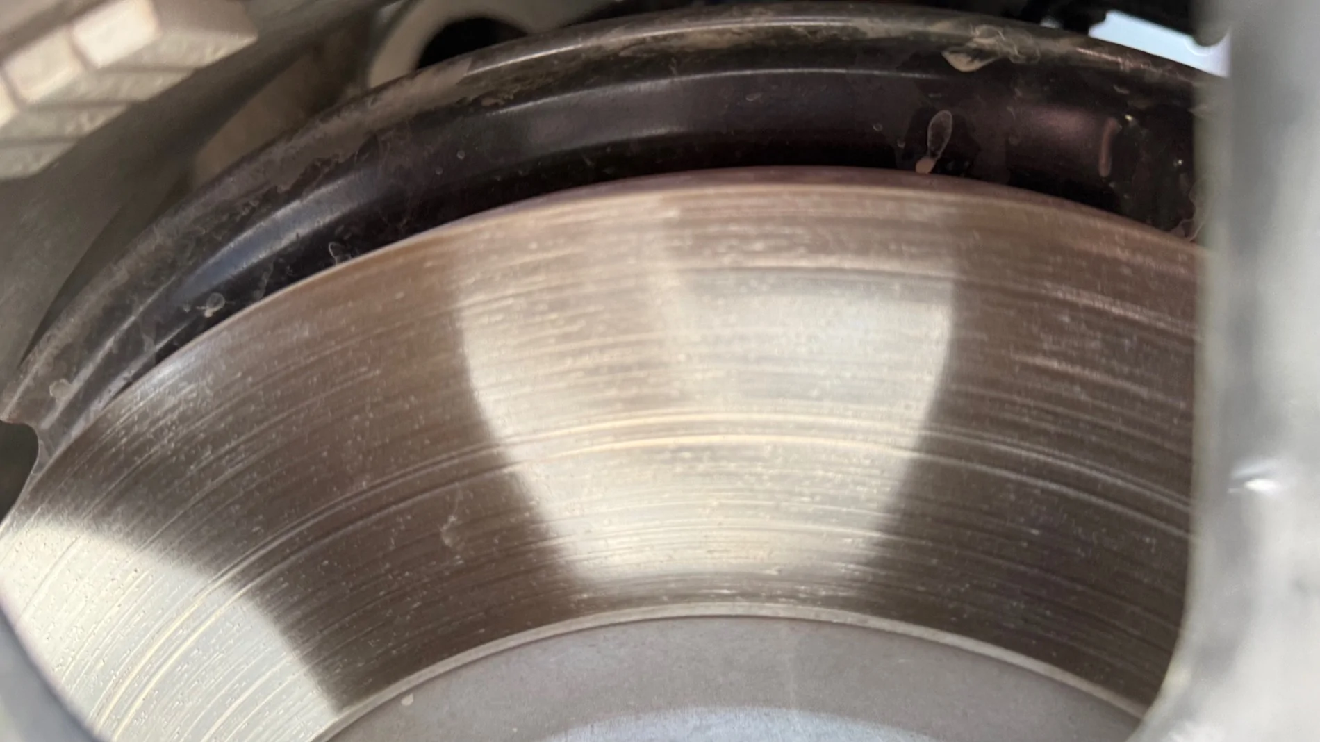 Ford Maverick Rotor on 2025 has visible lines IMG_8295
