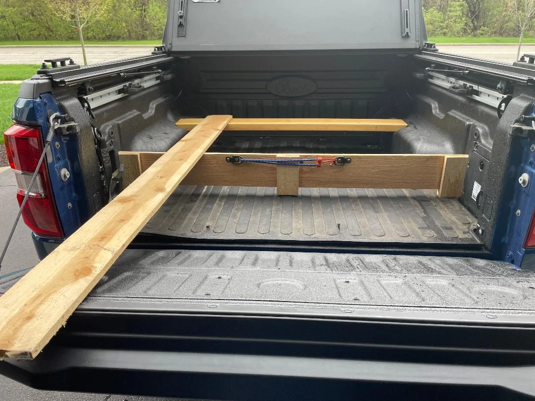 Ford Maverick Correct board for rear slot? bed support2