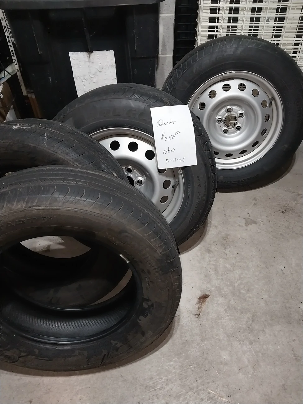 Ford Maverick SOLD.   2022 wheels and tires 20260511_140319