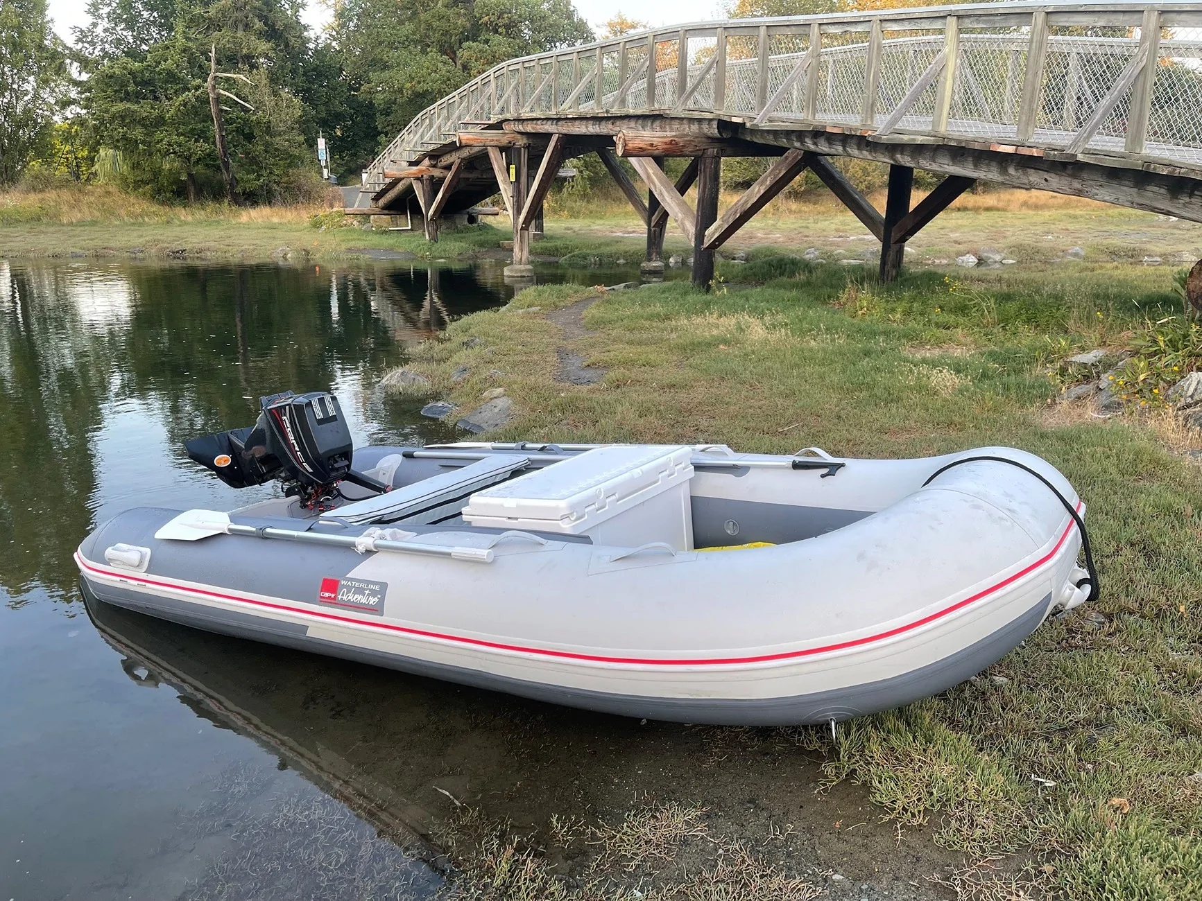 Ford Maverick Hauling Boats - Roof Rack Options Boat1