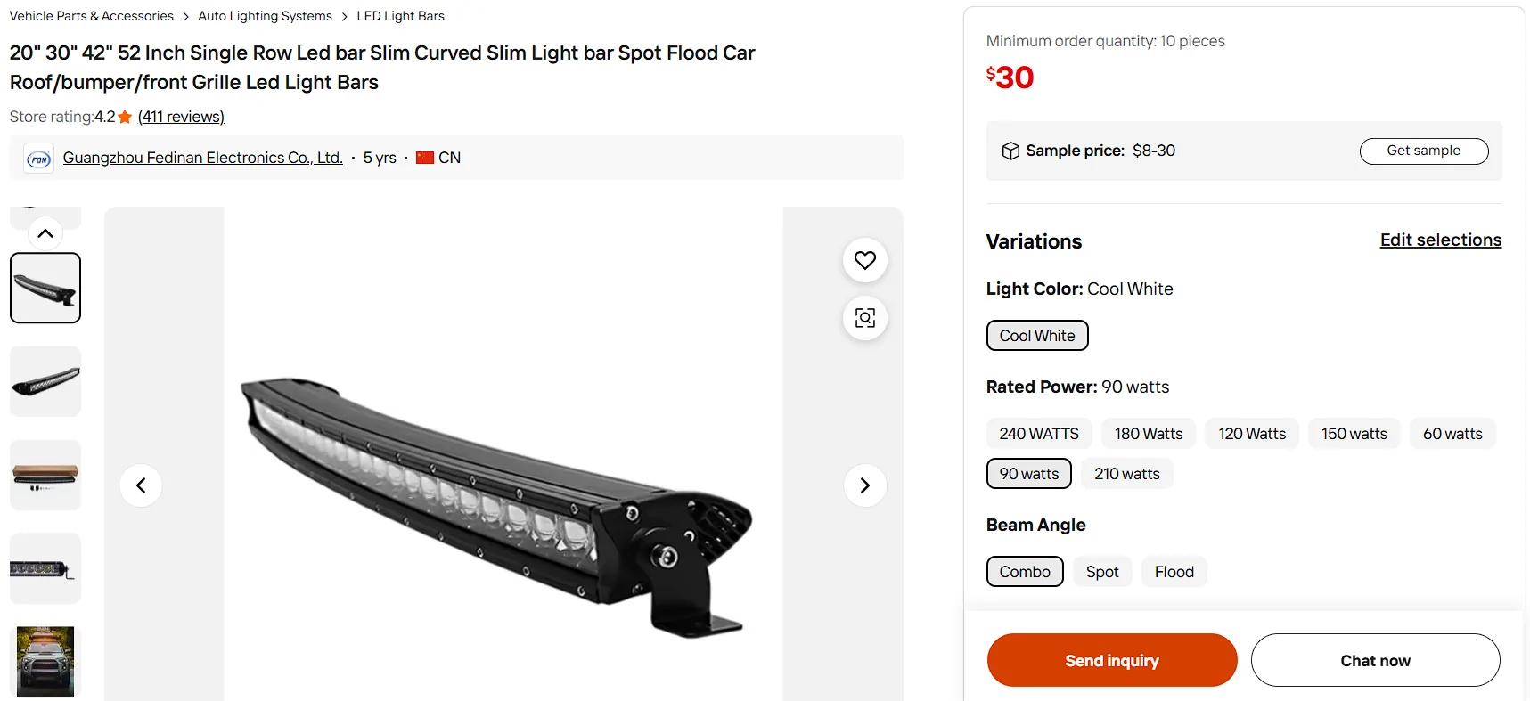 Ford Maverick WOW! Imbedded Light Bar by F150LEDs! (Curved Lower Intake LED Bar Wireless) 1778645664594-m4