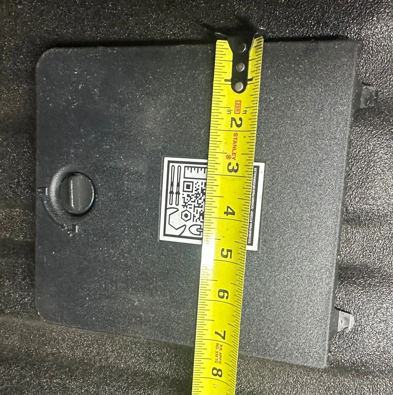 Ford Maverick FlexBed Cubby and Blank Dimensions / Measurements - for DIY IMG_8997