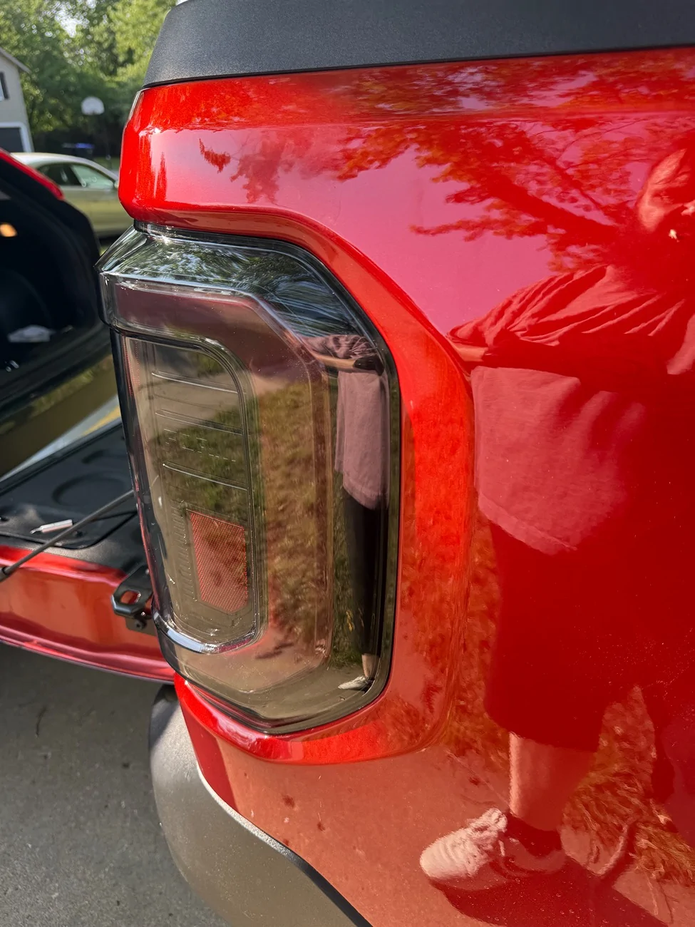 Ford Maverick Adventures in making tail lights sit flush. IMG_3156