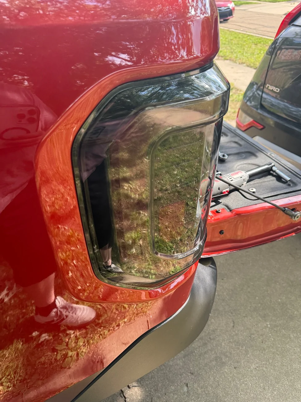 Ford Maverick Adventures in making tail lights sit flush. IMG_3148