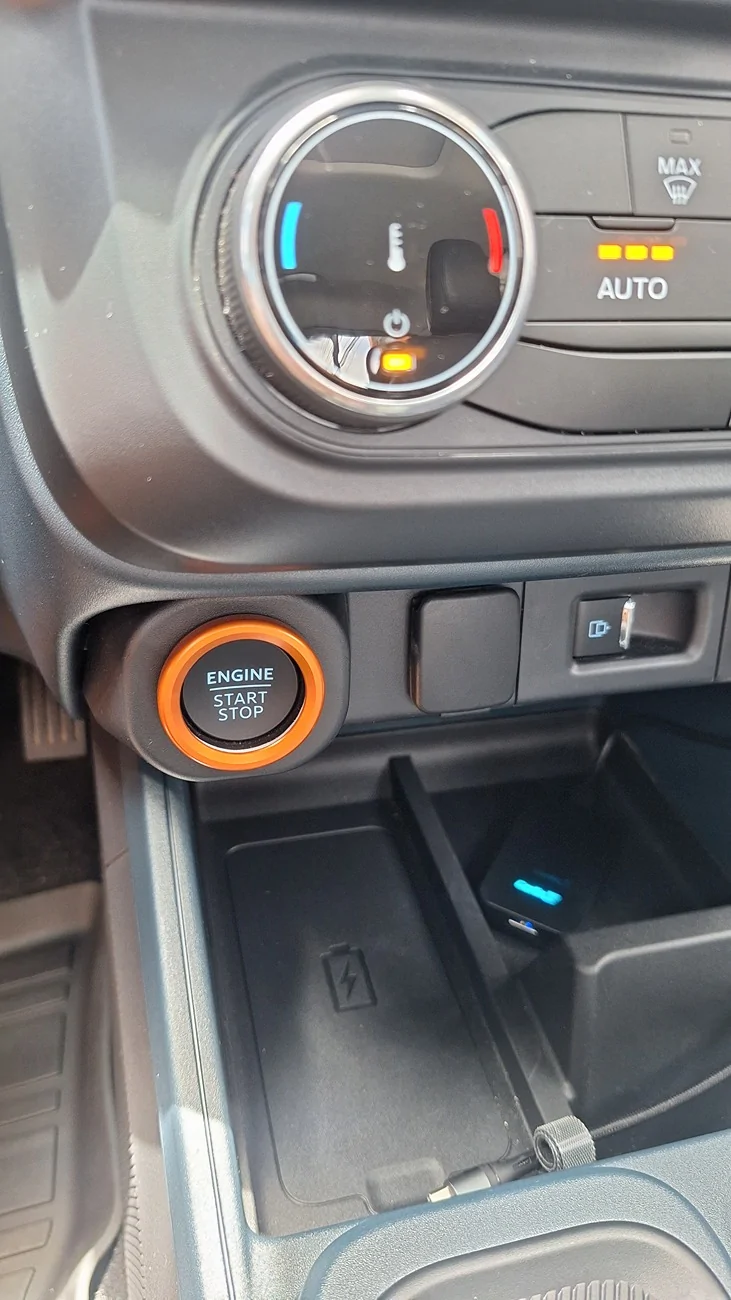 Ford Maverick MOD: Red Mustang GT Start Stop Button installed 20260517_123641