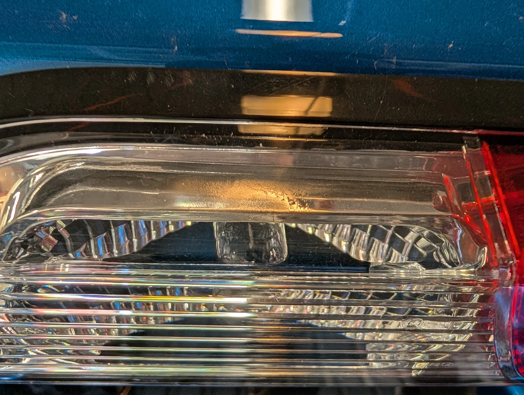 Ford Maverick Cargo light internal housing is melting/cracking PXL_20260516_162036079