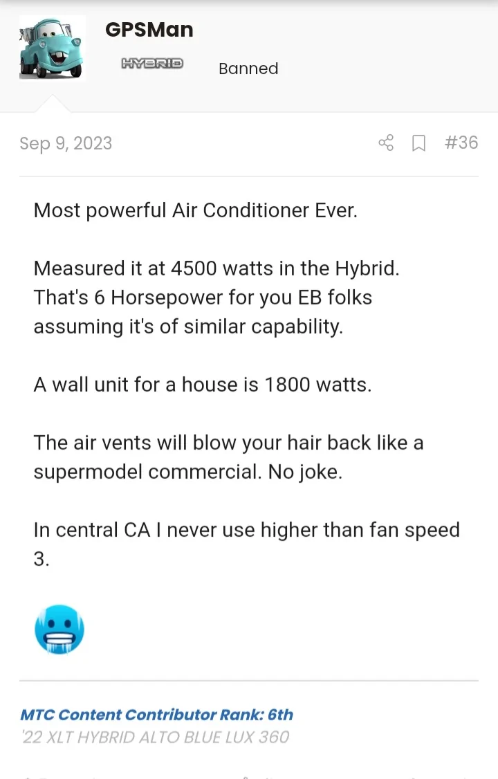 Ford Maverick Auto AC is weak when it is hot outside 20260518_063829