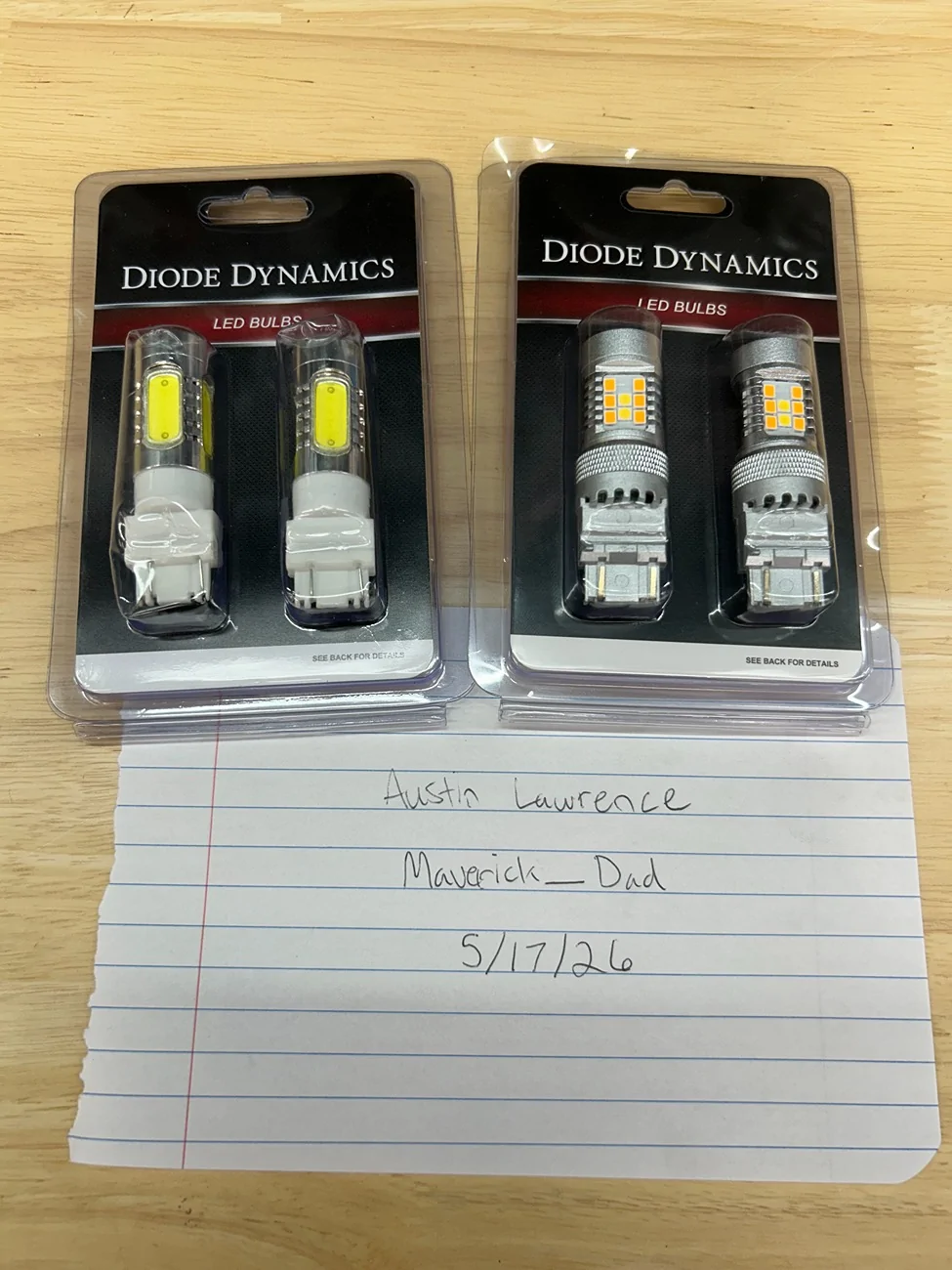 Ford Maverick Diode Dynamics Switchback and Reverse Bulbs Photo May 17 2026, 1 07 47 PM