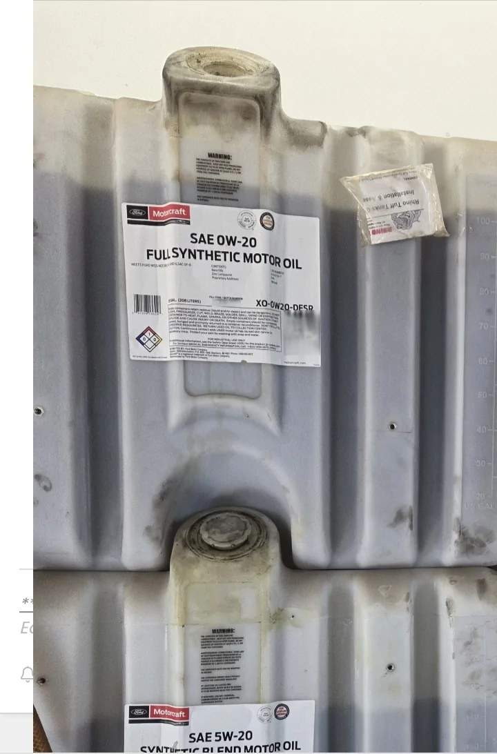 Ford Maverick Oil type question! 20260518_102321