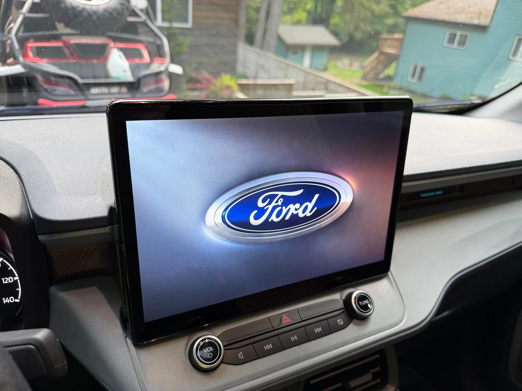 Ford Maverick 12" Screen Mounting Bracket 3D print files IMG_0508