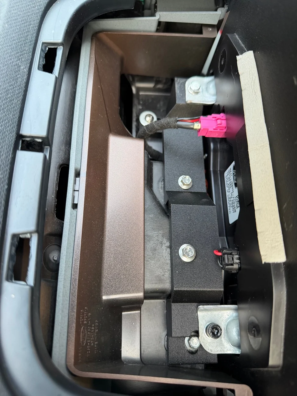 Ford Maverick 12" Screen Mounting Bracket 3D print files IMG_0510