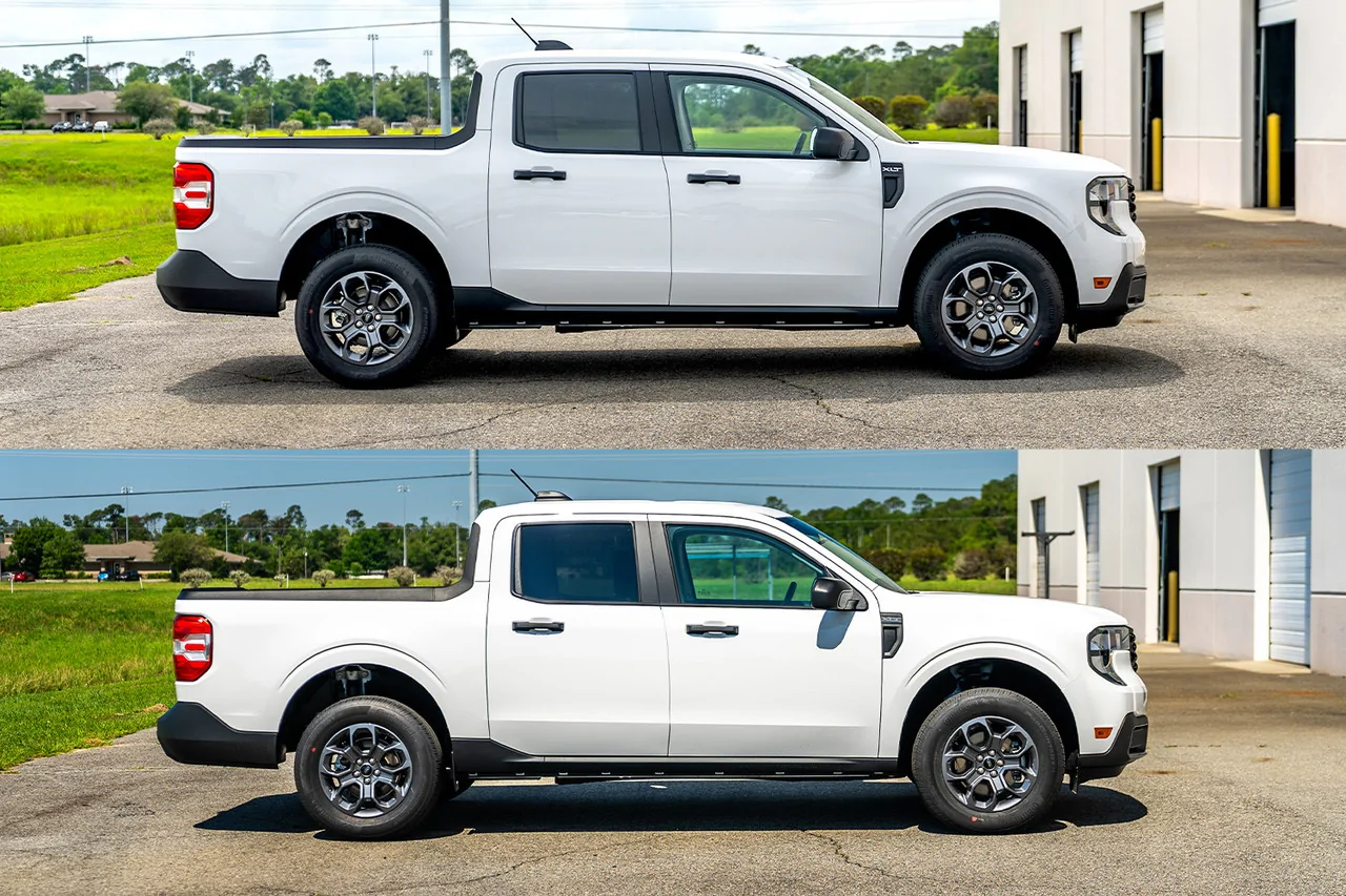 Maverick-Steeda-Leveling-Kit-Before-After-Without-Lines.webp