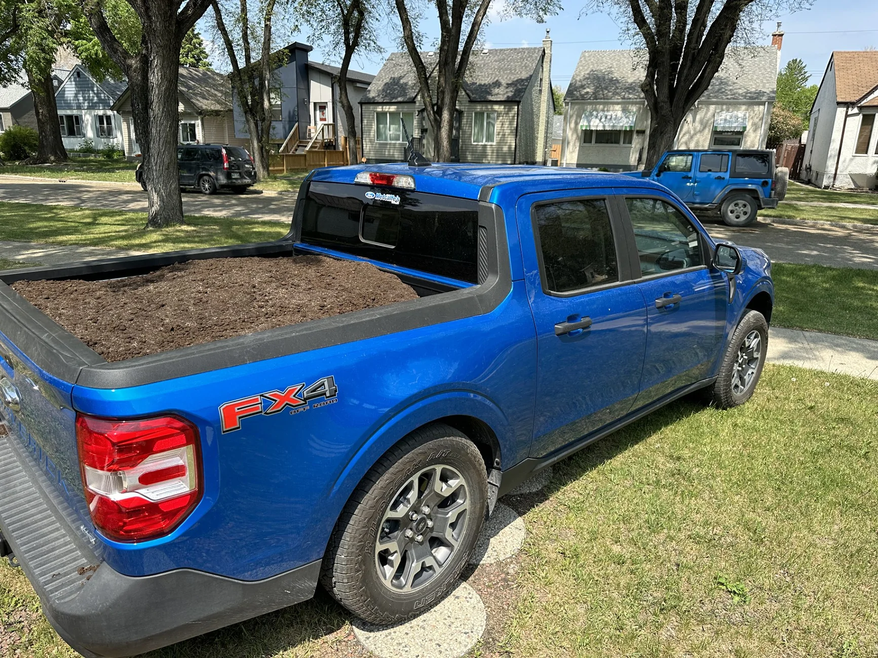 Ford Maverick Post YOUR Maverick TRUCKING! Soil Haul 3
