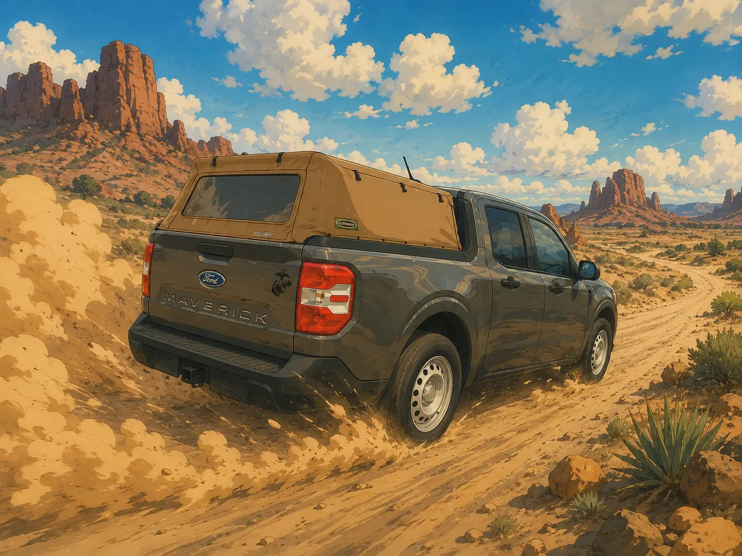 Ford Maverick Post an AI generated image of your Maverick 48a94ba7-3b4a-4ff0-a429-e5afd379fcaf