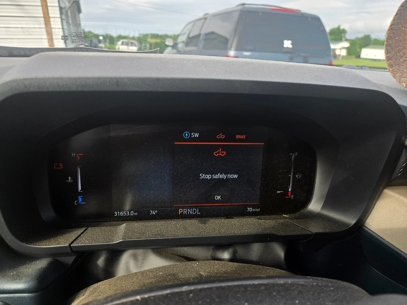 Ford Maverick Truck completely locked up in accessory on mode. 20260525_092514