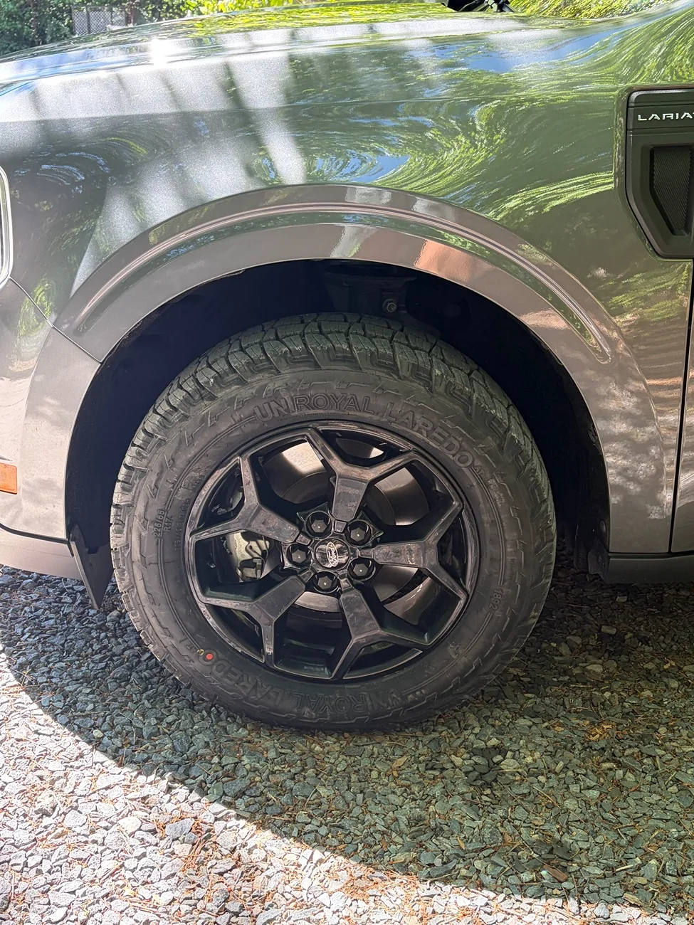 Ford Maverick Replacement Tire suggestion: Goodyear Wrangler territory HT IMG_1657