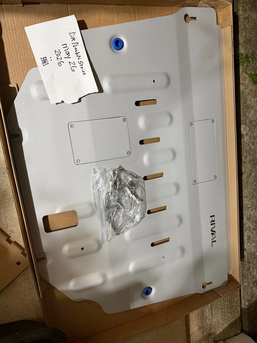 Ford Maverick Rival skid plate Hybrid IMG_1509