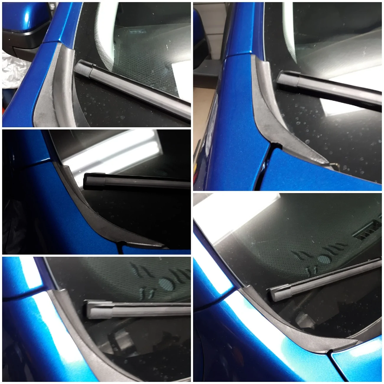 Ford Maverick Is this how everybody's passenger wiper rests. 20260526_080319