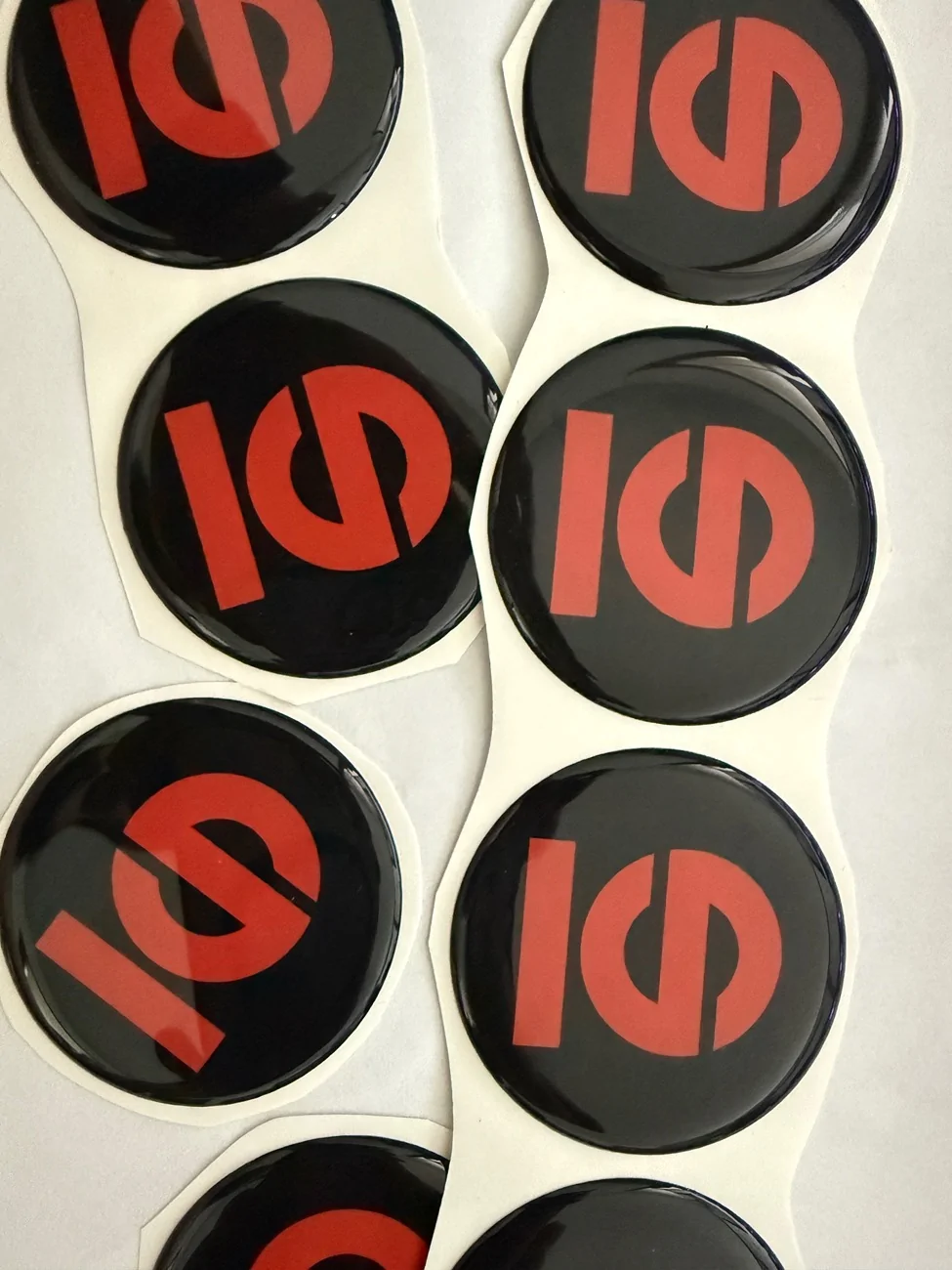 Ford Maverick Custom wheel cap stickers. IMG_3278