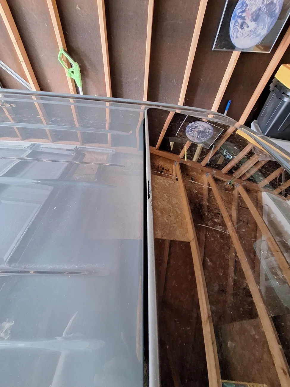 Ford Maverick Sunroof weather stripping falling apart. 20260527_135643