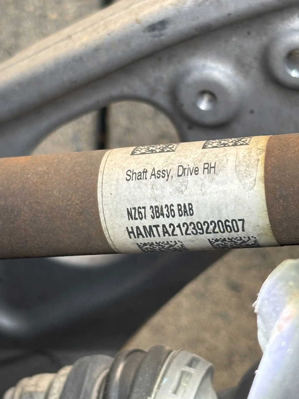 Ford Maverick Both Axles Need Replacement and no parts available IMG_4898