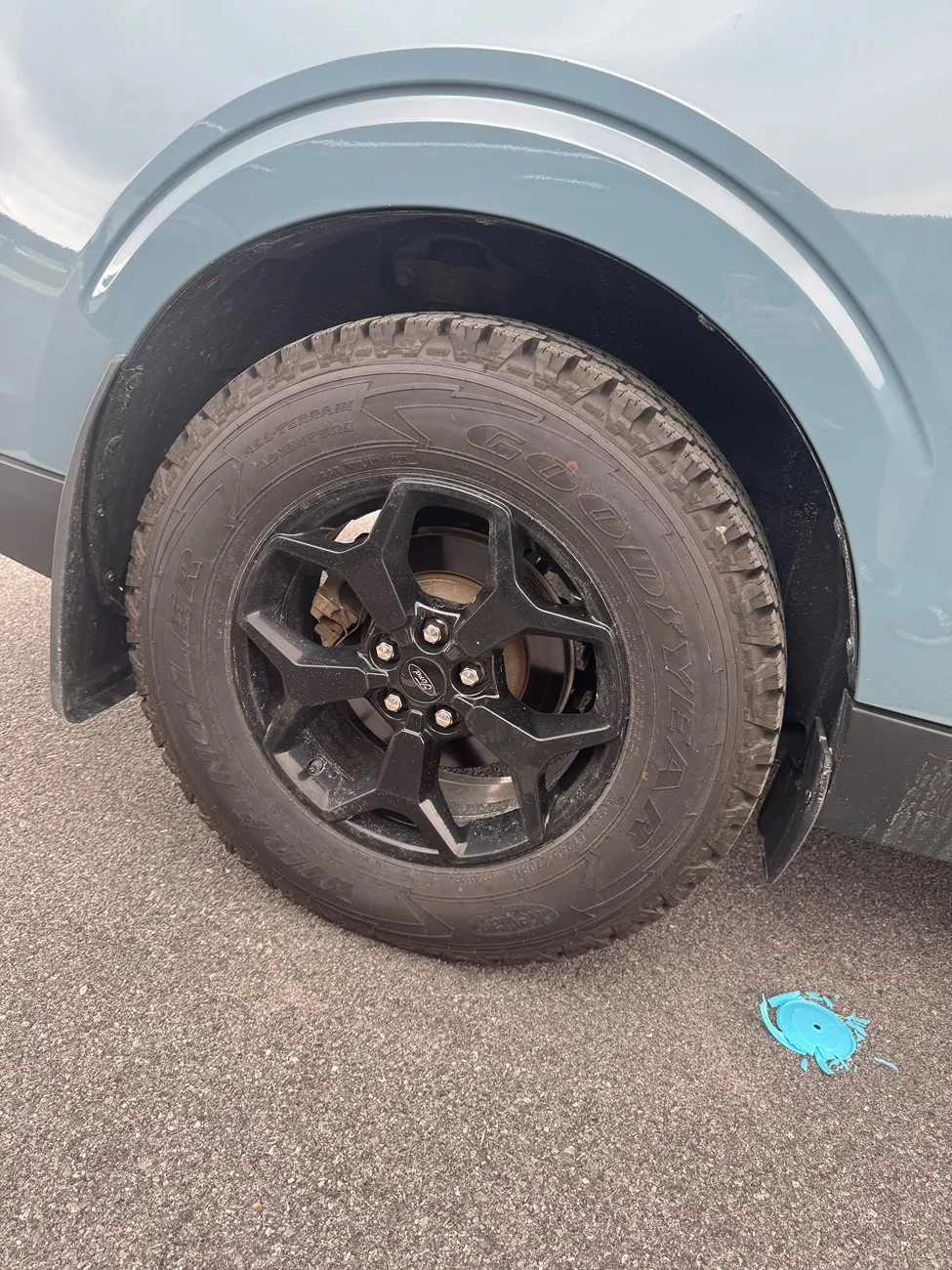Ford Maverick Odd tire wear, possible alignment issue(s)? IMG_5790