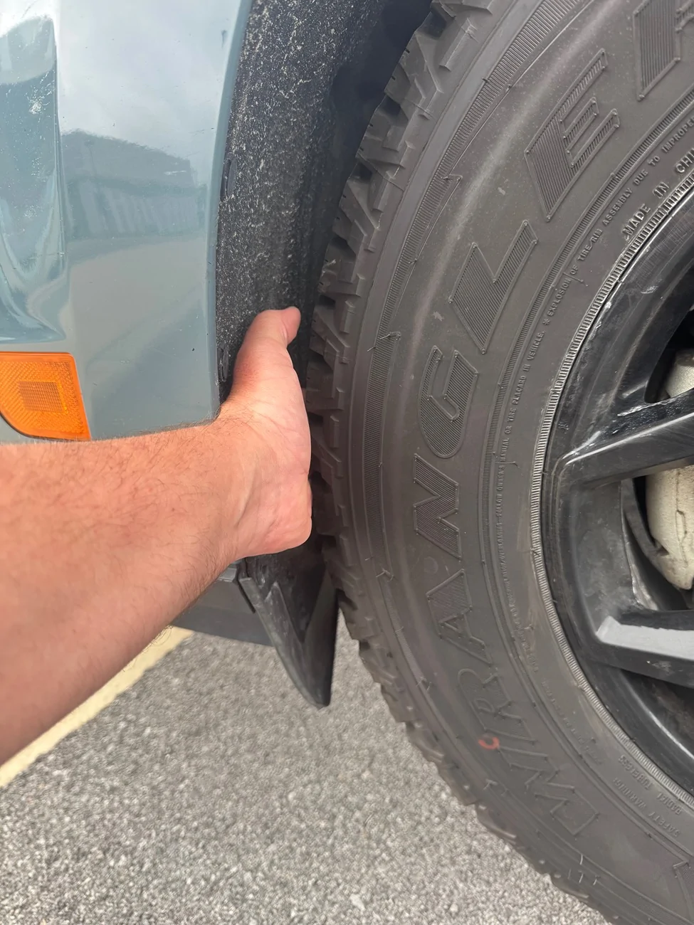 Ford Maverick Odd tire wear, possible alignment issue(s)? IMG_5791