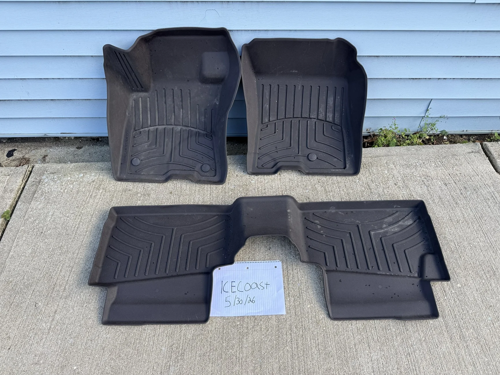 Ford Maverick 2025 Weathertech floor mats, bed mat and tailgate mat IMG_3279